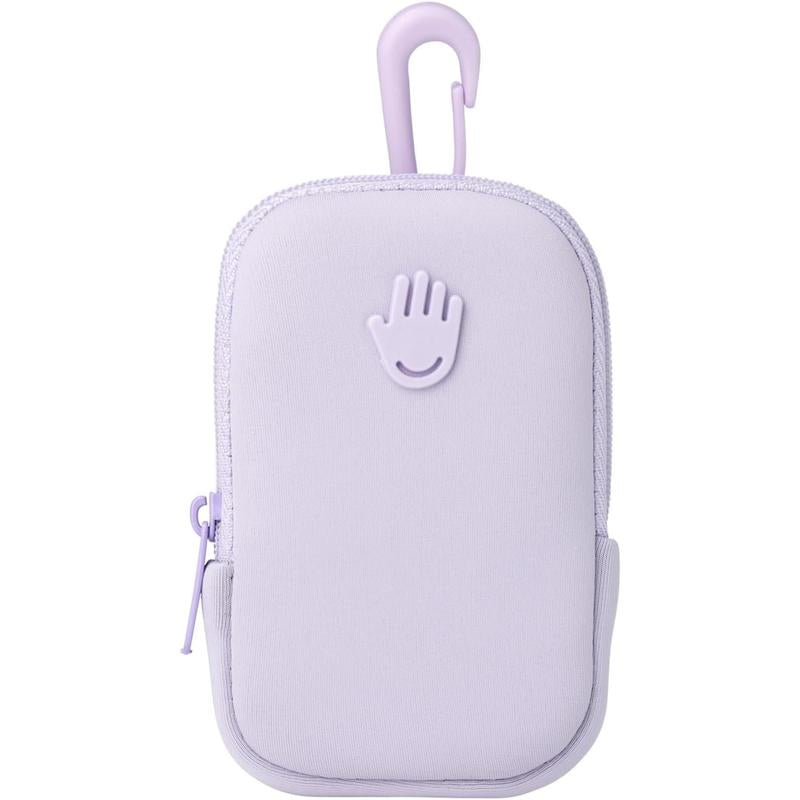 Touchette Zippered Pouch, Attachable Fashion Accessory with Snap Hook Hand Sanitizer 1FL OZ.,