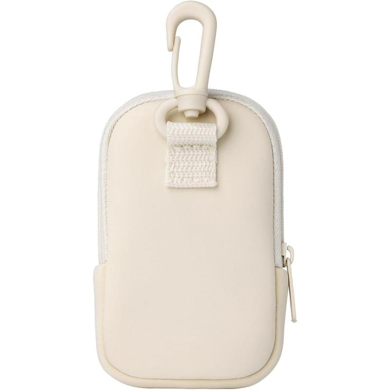 Touchette Zippered Pouch, Attachable Fashion Accessory with Snap Hook Hand Sanitizer 1FL OZ.,