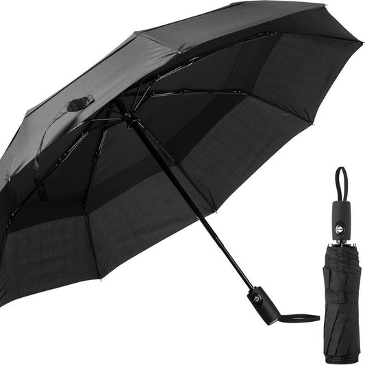 (4 Color)Windproof Travel Umbrella, Automatic Umbrellas for Rain, Compact Umbrella, Travel Umbrella Compact, Windproof Umbrella