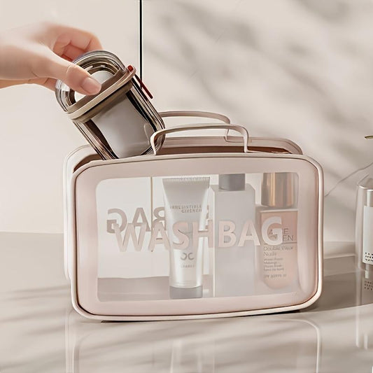 Portable Travel Soap Box with Sealed Lid Design - Waterproof, Moisture-Proof Wash Bag for Business Travel, Multi-Functional Carrying