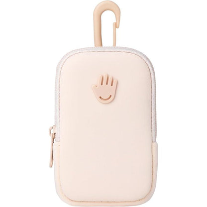 Touchette Zippered Pouch, Attachable Fashion Accessory with Snap Hook Hand Sanitizer 1FL OZ.,
