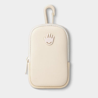 Touchette Zippered Pouch, Attachable Fashion Accessory with Snap Hook Hand Sanitizer 1FL OZ.,